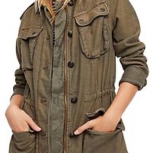Free People Military/Utility Jacket